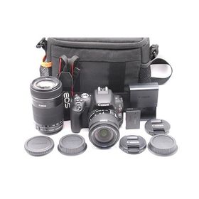 Canon デジタル一眼レフカメラ EOS Kiss X9 ブラック ダブルズームキット EF-S18-55mm/EF-S55-250mm付属 EOSKISSX9BK-WKIT