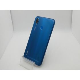 【中古】Huawei 国内版 【SIMフリー】 HUAWEI P20 lite クラインブルー 4GB 32GB ANE-LX2J【新橋烏森通り】保証期間１ヶ月【ランクC】