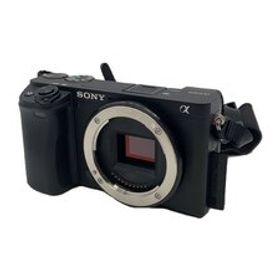 SONY◆デジタル一眼カメラ α6400 ILCE-6400Y ダブルズームレンズキット [ブラック]//
