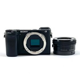 ソニー SONY α6400 パワーズームレンズキット ILCE-6400L ブラック デジタル ミラーレス 一眼カメラ 【中古】