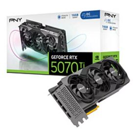 【中古】PNY GeForce RTX 5070 Ti 16GB Overclocked Triple Fan VGC5070T16TFXPB1-O 【344-ud】