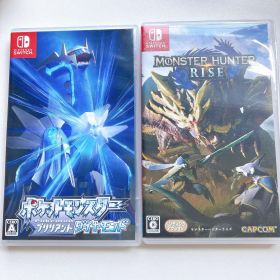 ポケモンブリリアントダイヤモンド、モンスターハンターライズ