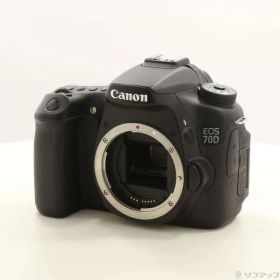 【中古】Canon(キヤノン) EOS 70D W (2020万画素／SDXC) 【344-ud】