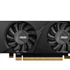 【中古】 MSI GeForce RTX 3050 LP 6G OC PCIe4.0 ロープロファイルサイズ 補助電源不要 デュアルファン搭載 グラフィックスボード VD8790