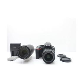 Nikon デジタル一眼レフカメラ D5600 ダブルズームキット ブラック D5600WZBK