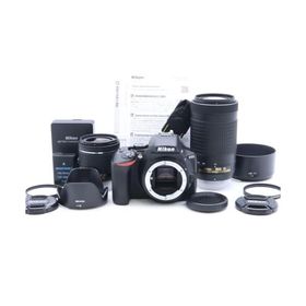 Nikon デジタル一眼レフカメラ D5600 ダブルズームキット ブラック D5600WZBK
