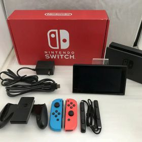 ニンテンドウ 任天堂 Nintendo Switch Joy-Con ネオンブルー/ネオンレ/ HAD-S-KAYAA 【中古】