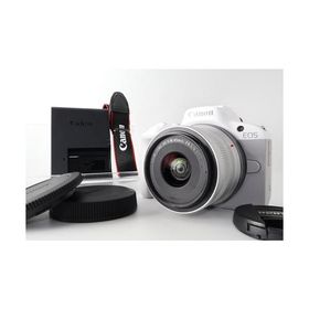 Canon ミラーレス一眼カメラ EOS R50 標準ズームレンズキット(RF-S18-45) ホワイト/APS-C/約376g EOSR50WH-1845ISSTMLK