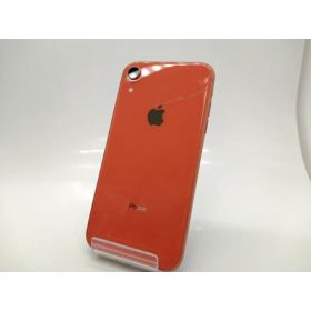 【中古】Apple au 【SIMロック解除済み】 iPhone XR 64GB コーラル MT0A2J/A【秋葉5号】保証期間1ヶ月【ランクC】