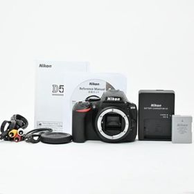 Nikon デジタル一眼レフカメラ D5500 ボディー ブラック 2416万画素 3.2型液晶 タッチパネル D5500BK