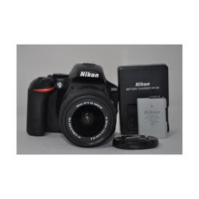 Nikon デジタル一眼レフカメラ D5500 18-55 VRII レンズキット ブラック 2416万画素 3.2型液晶 タッチパネル D5500LK18-55BK