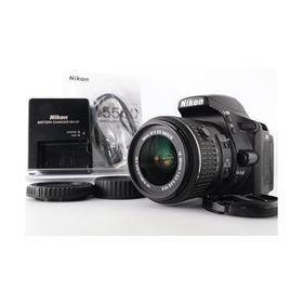 Nikon デジタル一眼レフカメラ D5500 18-55 VRII レンズキット ブラック 2416万画素 3.2型液晶 タッチパネル D5500LK18-55BK