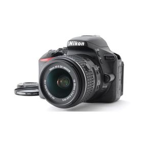 Nikon デジタル一眼レフカメラ D5500 18-55 VRII レンズキット ブラック 2416万画素 3.2型液晶 タッチパネル D5500LK18-55BK
