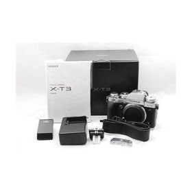 富士フイルム(FUJIFILM) ミラーレス一眼カメラ X-T3ボディ シルバー X-T3-S
