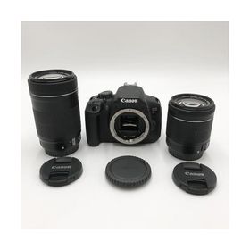 Canon デジタル一眼レフカメラ EOS Kiss X7i ダブルズームキット EF-S18-55 IS STM/EF-S55-250 IS STM付属 ブラック KISSX7I-WKIT