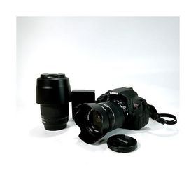 Canon デジタル一眼レフカメラ EOS Kiss X7i ダブルズームキット EF-S18-55 IS STM/EF-S55-250 IS STM付属 ブラック KISSX7I-WKIT