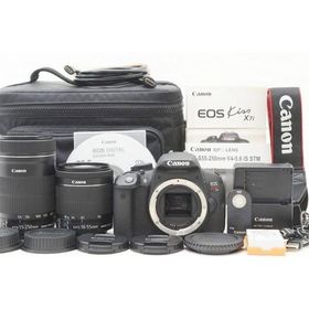 Canon デジタル一眼レフカメラ EOS Kiss X7i ダブルズームキット EF-S18-55 IS STM/EF-S55-250 IS STM付属 ブラック KISSX7I-WKIT
