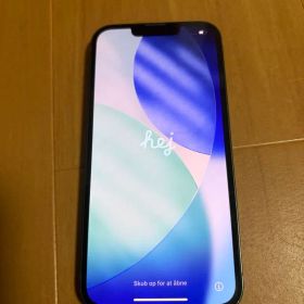 Apple iPhone 13 グリーン 本体256GB 背面割れあり 箱あり