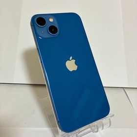 ○バッテリー85% SIMフリー iPhone13 128GB ブルー 送料無料