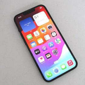 【質みなみ】■Softbank■iphone13 MLNC3J/A 128GB ミッドナイト△■中古