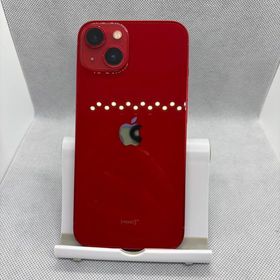 ○ハピネスネット SIMフリー iPhone13 128GB レッド バッテリー80%