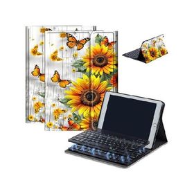 Case for Fire HD 10 ＆ 10 Plus Tablet (13th/11th Generation, 2023/2021 Release) 10.1" with Keyboard, PU Leather Multiple-Angles Keyboard C_並行輸入