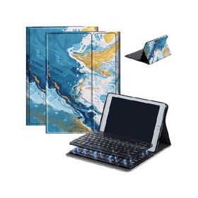 Case for Fire HD 10 ＆ 10 Plus Tablet (13th/11th Generation, 2023/2021 Release) 10.1" with Keyboard, PU Leather Multiple-Angles Keyboard C_並行輸入