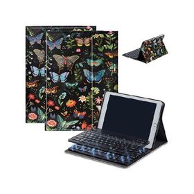 Case for Fire HD 10 ＆ 10 Plus Tablet (13th/11th Generation, 2023/2021 Release) 10.1" with Keyboard, PU Leather Multiple-Angles Keyboard C_並行輸入