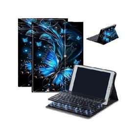 Case for Fire HD 10 ＆ 10 Plus Tablet (13th/11th Generation, 2023/2021 Release) 10.1" with Keyboard, PU Leather Multiple-Angles Keyboard C_並行輸入
