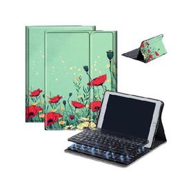 Case for Fire HD 10 ＆ 10 Plus Tablet (13th/11th Generation, 2023/2021 Release) 10.1" with Keyboard, PU Leather Multiple-Angles Keyboard C_並行輸入
