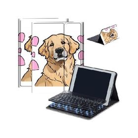 Case for Fire HD 10 ＆ 10 Plus Tablet (13th/11th Generation, 2023/2021 Release) 10.1" with Keyboard, PU Leather Multiple-Angles Keyboard C_並行輸入