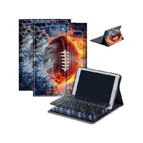 Case for Fire HD 10 ＆ 10 Plus Tablet (13th/11th Generation, 2023/2021 Release) 10.1" with Keyboard, PU Leather Multiple-Angles Keyboard C_並行輸入
