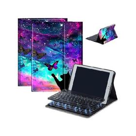 Case for Fire HD 10 ＆ 10 Plus Tablet (13th/11th Generation, 2023/2021 Release) 10.1" with Keyboard, PU Leather Multiple-Angles Keyboard C_並行輸入