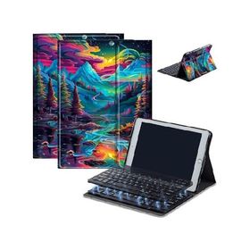 Case for Fire HD 10 ＆ 10 Plus Tablet (13th/11th Generation, 2023/2021 Release) 10.1" with Keyboard, PU Leather Multiple-Angles Keyboard C_並行輸入