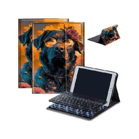 Case for Fire HD 10 ＆ 10 Plus Tablet (13th/11th Generation, 2023/2021 Release) 10.1" with Keyboard, PU Leather Multiple-Angles Keyboard C_並行輸入