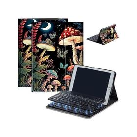 AIRWEE Case for Fire HD 10 ＆ 10 Plus Tablet (13th/11th Generation, 2023/2021 Release) 10.1" with Keyboard, PU Leather Multiple-Angles Key_並行輸入