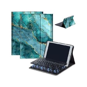 AIRWEE Case for Fire HD 10 ＆ 10 Plus Tablet (13th/11th Generation, 2023/2021 Release) 10.1" with Keyboard, PU Leather Multiple-Angles Key_並行輸入