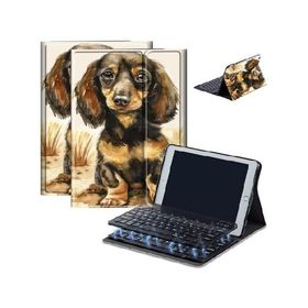 AIRWEE Case for Fire HD 10 ＆ 10 Plus Tablet (13th/11th Generation, 2023/2021 Release) 10.1" with Keyboard, PU Leather Multiple-Angles Key_並行輸入