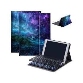 AIRWEE Case for Fire HD 10 ＆ 10 Plus Tablet (13th/11th Generation, 2023/2021 Release) 10.1" with Keyboard, PU Leather Multiple-Angles Key_並行輸入