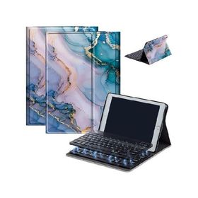 AIRWEE Case for Fire HD 10 ＆ 10 Plus Tablet (13th/11th Generation, 2023/2021 Release) 10.1" with Keyboard, PU Leather Multiple-Angles Key_並行輸入