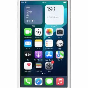 【訳アリ美品】iPhone SE2 64GB ホワイト SIMフリー 78%。