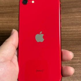 iPhone se2 64gb 84% 本体 美品 レッド 赤 simフリー