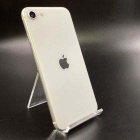 【全額返金保証】【最速発送】 iPhone SE（第2世代） 64GB ホワイト au SIMフリー 白ロム 美品 動作確認済 100%