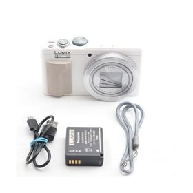 パナソニック コンパクトデジタルカメラ ルミックス TZ85 光学30倍 ホワイト DMC-TZ85-W