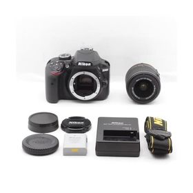 Nikon デジタル一眼レフカメラ D3400 AF-P 18-55 VR レンズキット ブラック D3400LKBK
