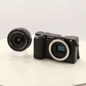 【中古】SONY(ソニー) α6000 パワーズームレンズキット ブラック ILCE-6000L 【258-ud】
