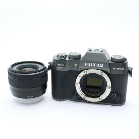 【中古】 《美品》 FUJIFILM X-T50 XC15-45mmレンズキット チャコールシルバー [ デジタルカメラ ]