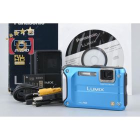 【中古】Panasonic パナソニック LUMIX DMC-FT3 ブルー コンパクトデジタルカメラ 元箱付き