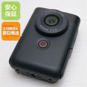【中古】新品同様 PowerShot V10 ブラック コンデジ キャノン 安心保証 即日発送 土日祝発送OK
