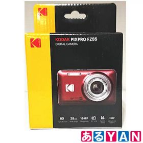 [新品] コダック コンパクトデジタルカメラ PIXPRO FZ55RD2A 1,635万画素/光学5倍ズーム、デジタル6倍ズーム